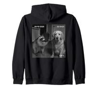 Funny Raccoon Flipping Off Middle Finger On Security Camera Sudadera con Capucha