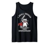 Funny Raccoon - I Shall Shenan Then Shenanigan Camiseta sin Mangas