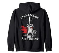 Funny Raccoon - I Shall Shenan Then Shenanigan Sudadera con Capucha