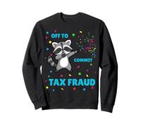 Funny Raccoon se va a cometer bromas de fraude Fiscal para contadores Sudadera