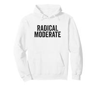Funny Radical Moderate Republican Democrat Politics Design Sudadera con Capucha