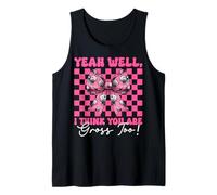 Funny Rat Girl Rat Mom Mouse I Think You Are Grosso Too Camiseta sin Mangas
