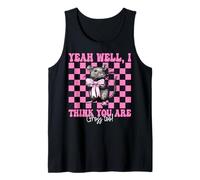 Funny Rat Girl Rat Mom Mouse I Think You Are Grosso Too Camiseta sin Mangas