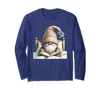 Funny Reading Teacher GNOME For Women and Men Who Love Books Manga Larga