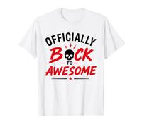 Funny Recovey Positive Comeback Officially Back To Awesome Camiseta