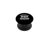 Funny Recovey Positive Comeback Officially Back To Awesome PopSockets PopGrip Adhesivo