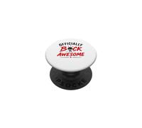 Funny Recovey Positive Comeback Officially Back To Awesome PopSockets PopGrip Adhesivo
