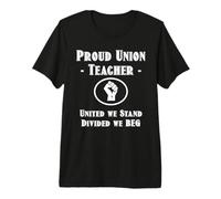 Funny Red For Ed SpEd Union Thug United We Stand Divided Beg Camiseta Premium