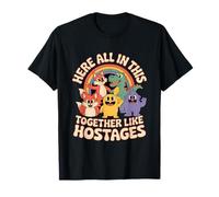Funny Rehenes Rainbow Vintage Cartoon Dicho Camiseta