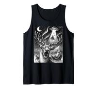 Funny Reindeer Taking a Selfie with Santa UFO Christmas Boys Camiseta sin Mangas