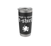 Funny Renaissance Faire Knight Heraldic Medieval Fantasy Vaso térmico de acero inoxidable de doble pared