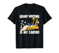 Funny Researcher Grant Writing Académico Financiación Humor Camiseta