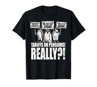 Funny Resist Tariff Altipers Up I Stand with Penguin Lover Camiseta