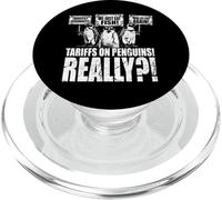 Funny Resist Tariff Altipers Up I Stand with Penguin Lover PopSockets PopGrip para MagSafe