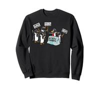 Funny Resist Tariff Flippers Up I Stand With Penguin Lover Sudadera