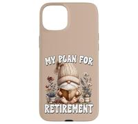 Funny Retirement Plan For Garden Book Lover and Retired Life Carcasa para iPhone 15 Plus