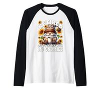 Funny Retirement Plan For Gardener With Sunflower And Coffee Camiseta Manga Raglan