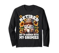 Funny Retirement Plan For Gardener With Sunflower And Coffee Manga Larga