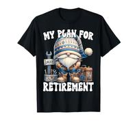 Funny Retirement Plan For Handyman and Retired Dad Life Camiseta
