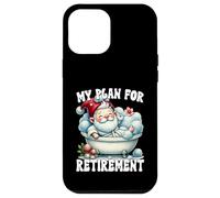 Funny Retirement Plan Spa Gnome In Bathtub For Lazy Dad Carcasa para iPhone 12 Pro Max
