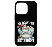 Funny Retirement Plan Spa Gnome In Bathtub For Lazy Dad Carcasa para iPhone 13 Pro