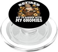 Funny Retirement Saying For Retired Dog Dad And Frenchie Mom PopSockets PopGrip para MagSafe