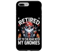 Funny Retirement Saying Men Biker Grandpa Motorcycle Daddy Carcasa para iPhone 7 Plus/8 Plus
