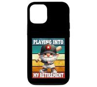 Funny Retirement Saying With Baseball Gnome For Retro Dad Carcasa para iPhone 12/12 Pro