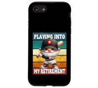 Funny Retirement Saying With Baseball Gnome For Retro Dad Carcasa para iPhone SE (2020) / 7 / 8