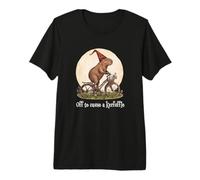 Funny Retro Bicycle Off To Cause A Kerfuffle Capybara Vibes Camiseta Premium