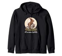 Funny Retro Bicycle Off To Cause A Kerfuffle Capybara Vibes Sudadera con Capucha