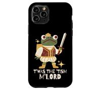 Funny Retro Medieval Knight Frog T'was The 'Tism M'Lord Carcasa para iPhone 11 Pro