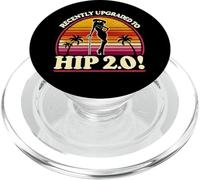 Funny Retro Sunset Vintage Cadera Cirugía Reemplazo Recuperación PopSockets PopGrip para MagSafe