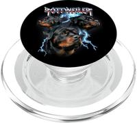 Funny Retro Vintage Black Heavy Metal Band Rottweiler Lover PopSockets PopGrip para MagSafe