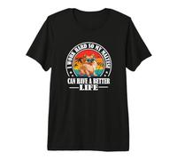 Funny Retro Vintage Pomeranian Lover Camiseta Premium