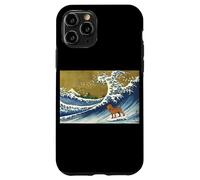 Funny Retro Vintage Surfing A Great Wave Bloodhound Lover Carcasa para iPhone 11 Pro