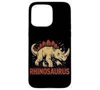 Funny Rhinoceros Dinosaur Pun Rhino Joke Rhinosaurus Humor Carcasa para iPhone 15 Pro Max