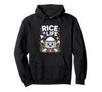 Funny Rice Is Life Cute Filipino Cooker Broma Gag Sudadera con Capucha