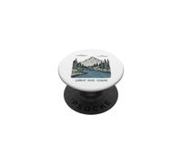 Funny River Pun Estado de ánimo Actual: fluyendo PopSockets PopGrip Adhesivo
