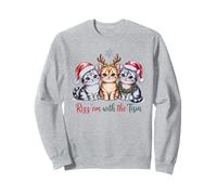 Funny RIZZ 'EM with TISM Gatos Navidad Invierno Autismo Mamá Sudadera