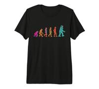 Funny Robots Evolución Mono Mono Hombre Sarcástico Ciencia Ficción Memes Camiseta Premium