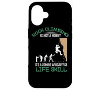 Funny Rock Climbing Is Not A Hobby - Funny Quote Carcasa para iPhone 16