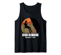 Funny Rock Climbing Mountaineering Rock Climber Gift Camiseta sin Mangas