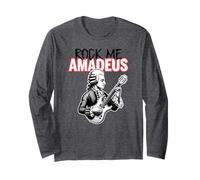 Funny Rock Me Wolfgang Amadeus Mozart Manga Larga
