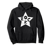 Funny Rock Star Rock and Roll Niños y Niñas Sudadera con Capucha
