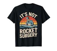 Funny Rocket Surgery Mashup Joke Scientist Malaphor Camiseta