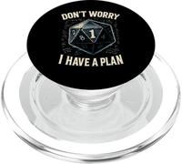 Funny RPG Don’t Worry I Have a Plan PopSockets PopGrip para MagSafe