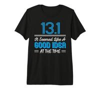 Funny Running 13.1 Miles Half Marathon Camiseta Premium