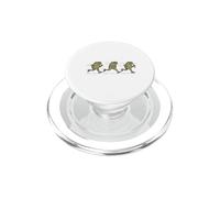 Funny Running Frog Sapo Runner Sarcástico Rana Jogging PopSockets PopGrip para MagSafe