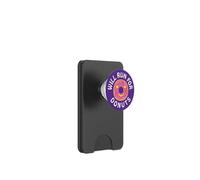Funny Running Saying with Sweet Graphic Will Run For Donuts PopSockets PopWallet para MagSafe